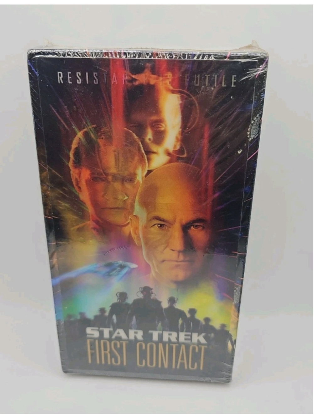 Star Trek: First Contact (VHS, 1996 / 1997) New Sealed Lenticular 3-D Cover
